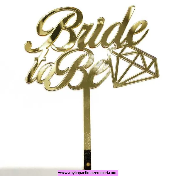 Bride To Be Pasta Süsü